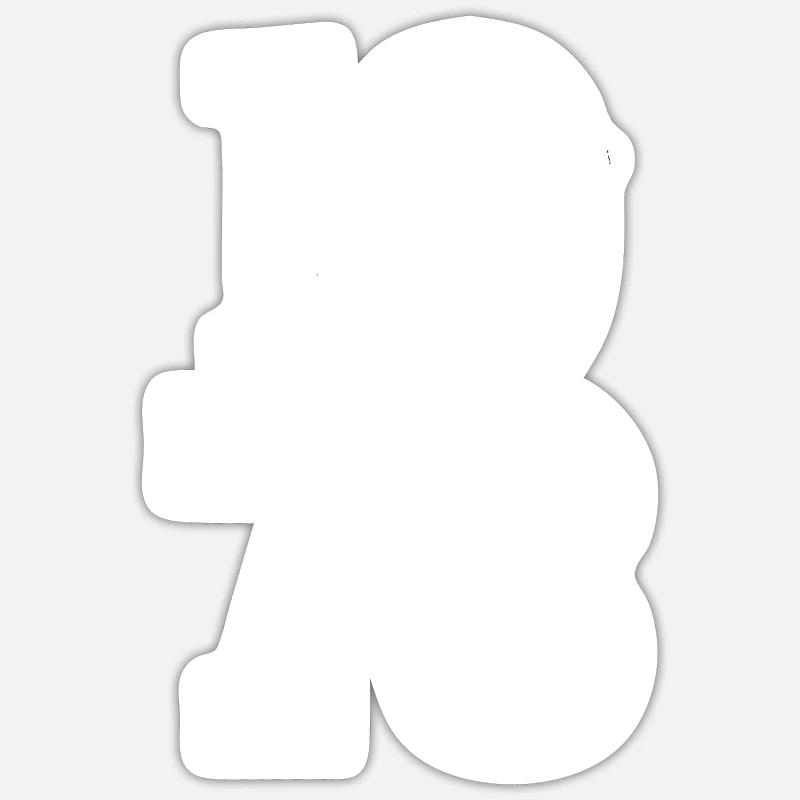 Sticker taille S (10 x 10 cm) - 