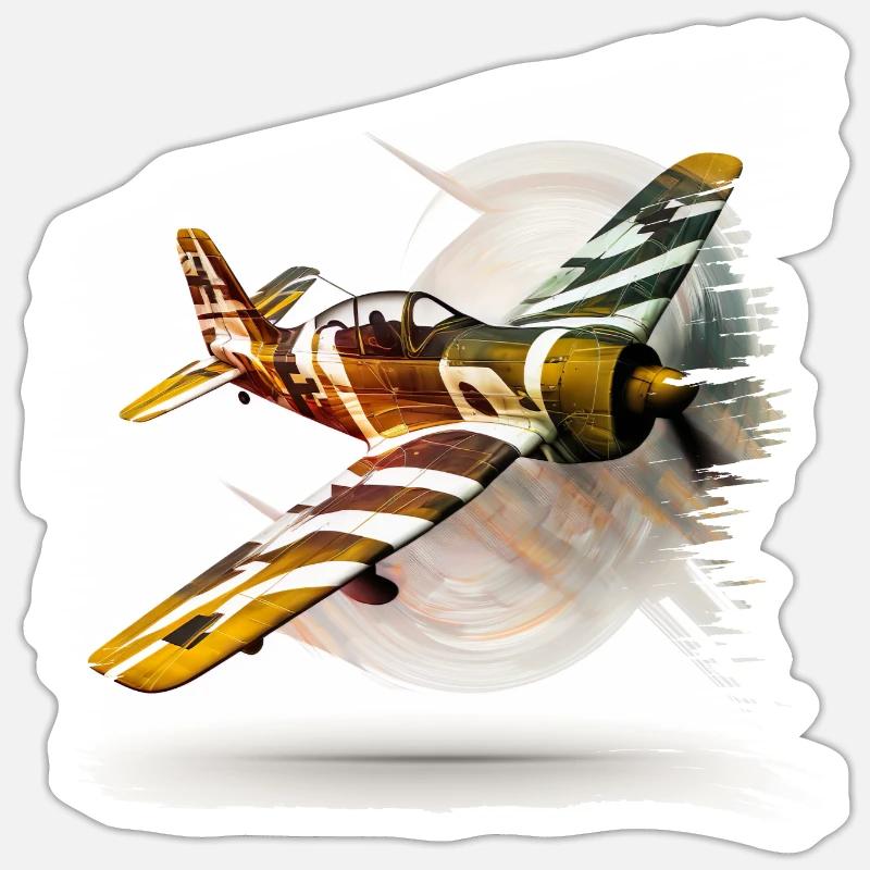 RC-Modelle begeistern Menschen jeden Alters - Sticker Größe S (10 x 10 cm) - Mattweiß