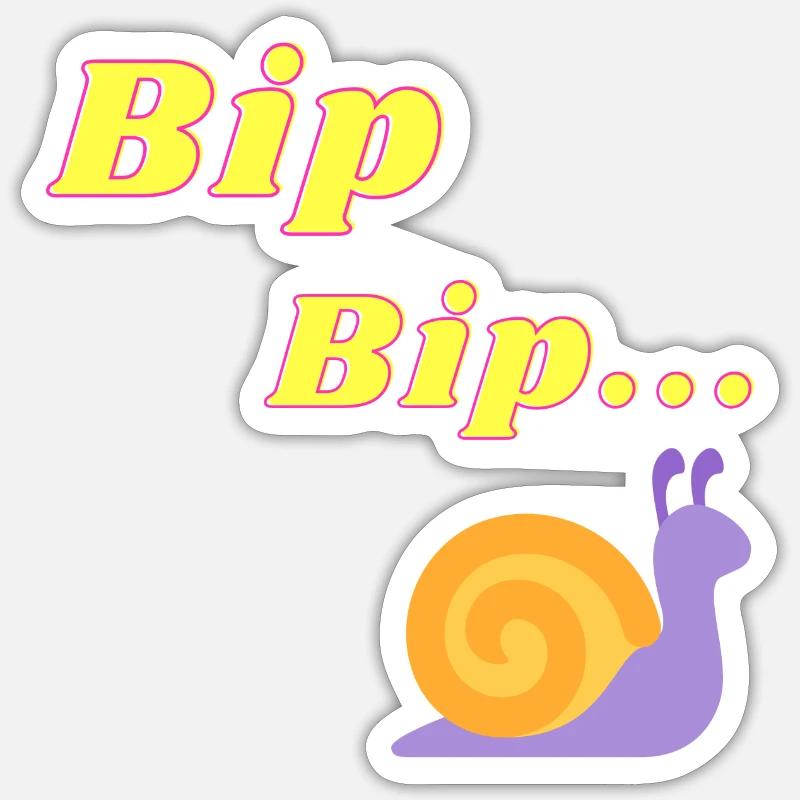 Bip Bip Printing - Fun Designs Sticker size S (10 x 10 cm)