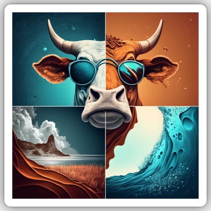 Sticker size S (10 x 10 cm) - 