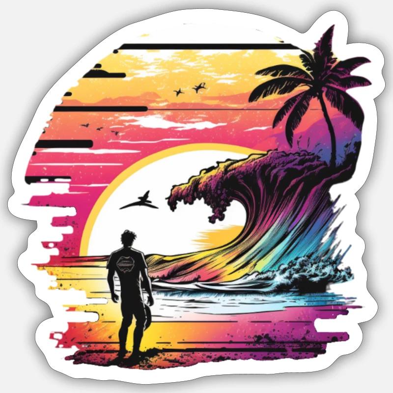 Sticker taille S (10 x 10 cm) - 