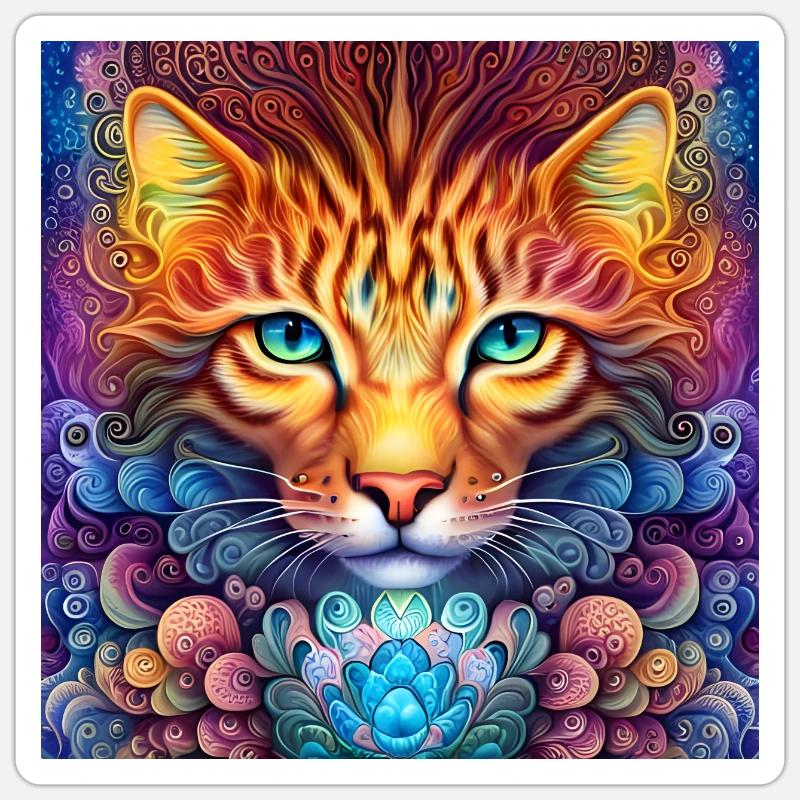 Sticker Größe S (10 x 10 cm) - 