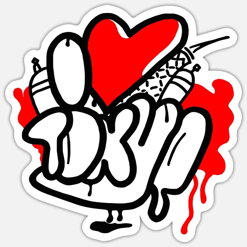 Sticker size S (10 x 10 cm) - 