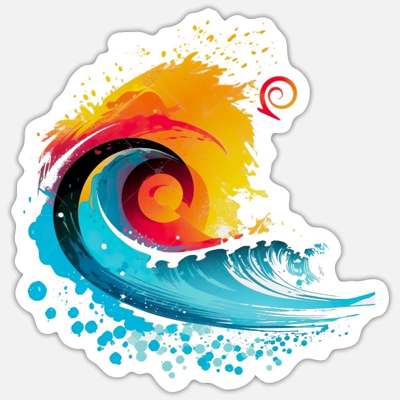 Sticker taille S (10 x 10 cm) - 