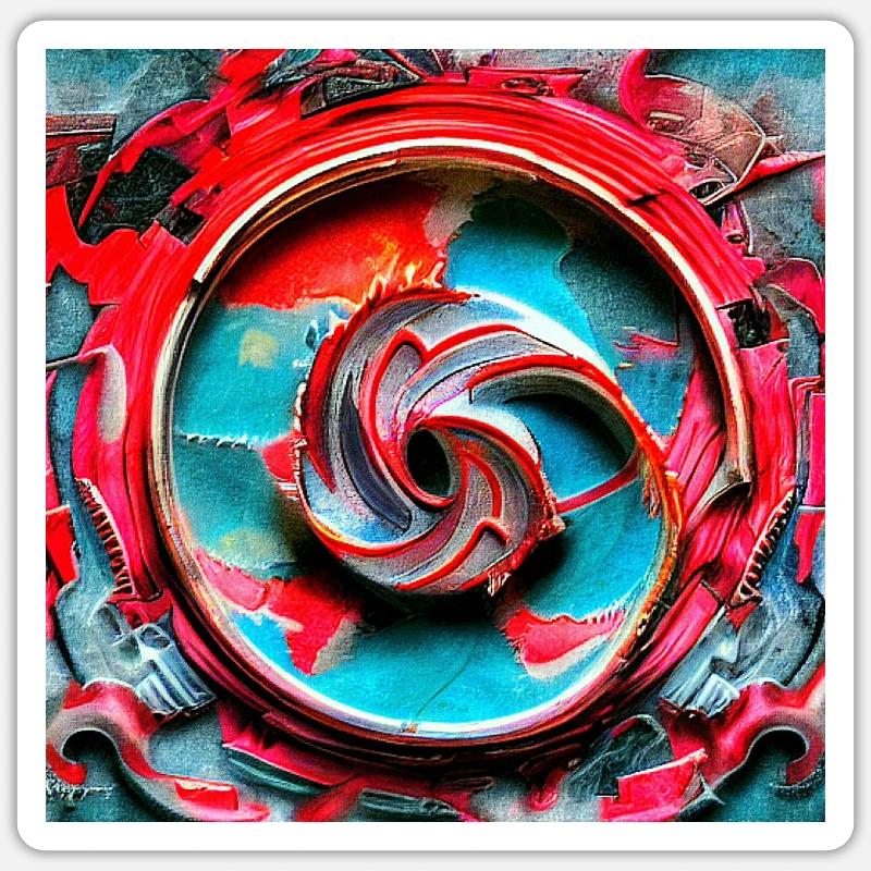Sticker Größe S (10 x 10 cm) -