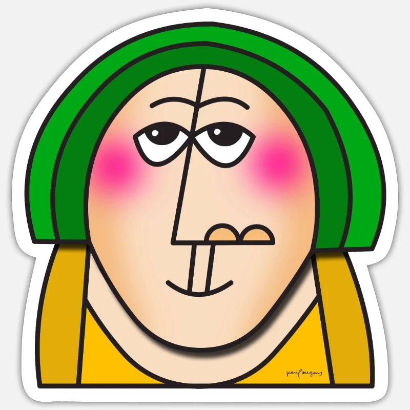 Sticker taille S (10 x 10 cm) - 