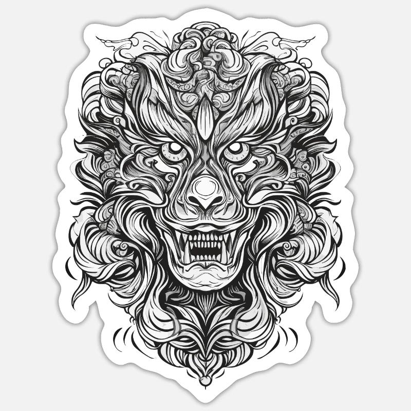 Sticker Größe S (10 x 10 cm) - 