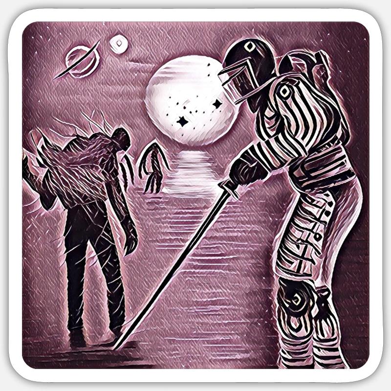 Sticker Größe S (10 x 10 cm) - 