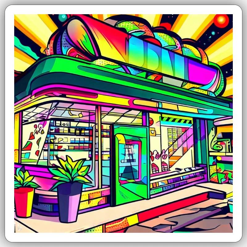 Sticker size S (10 x 10 cm) - 