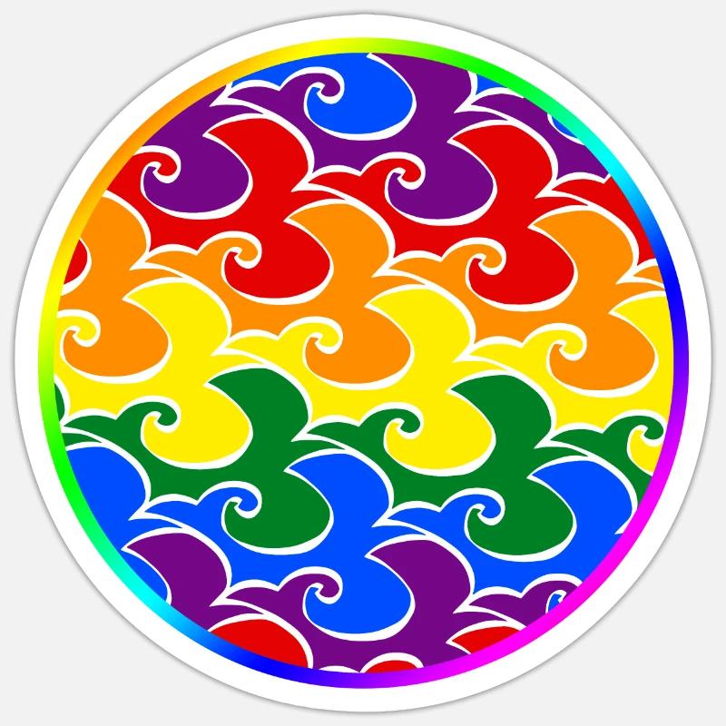 Sticker taille S (10 x 10 cm) - 