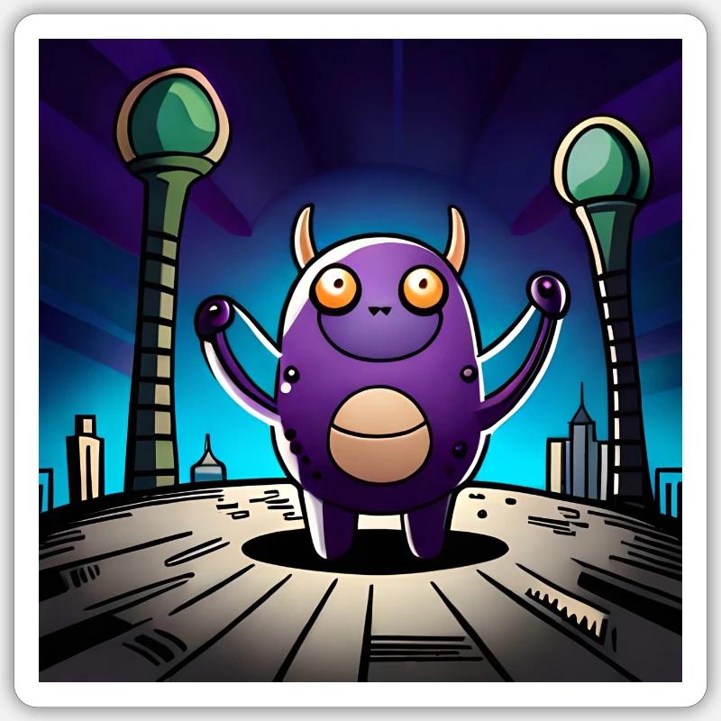 Sticker size S (10 x 10 cm) - 