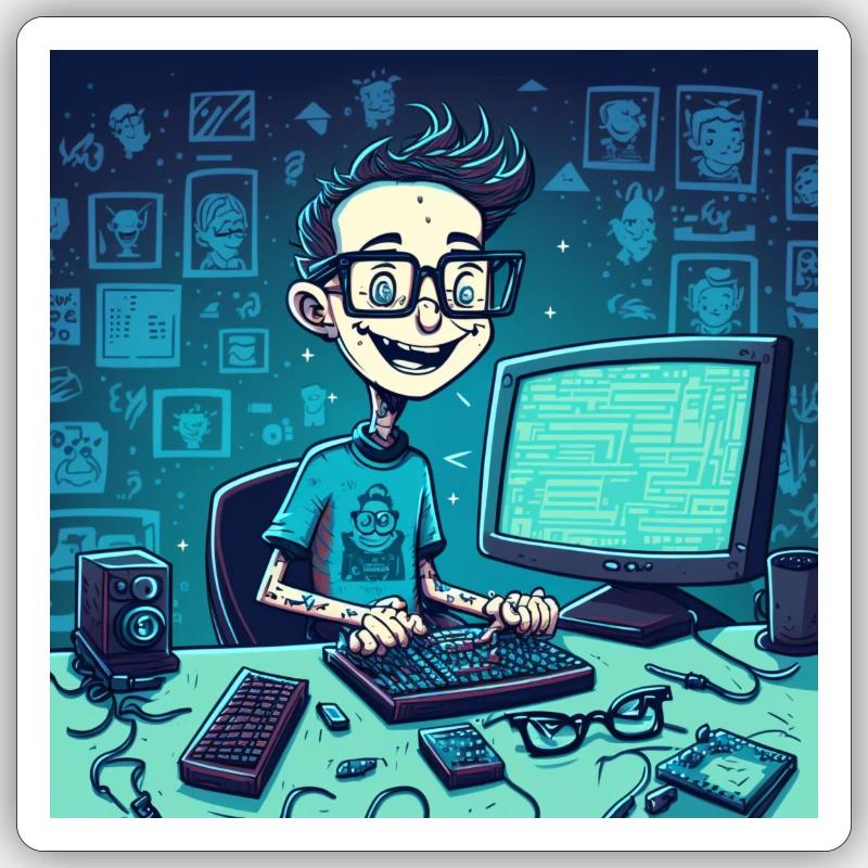 Sticker size S (10 x 10 cm) - 