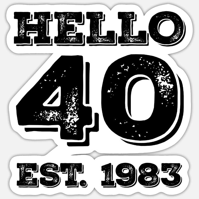 Sticker taille S (10 x 10 cm) - 