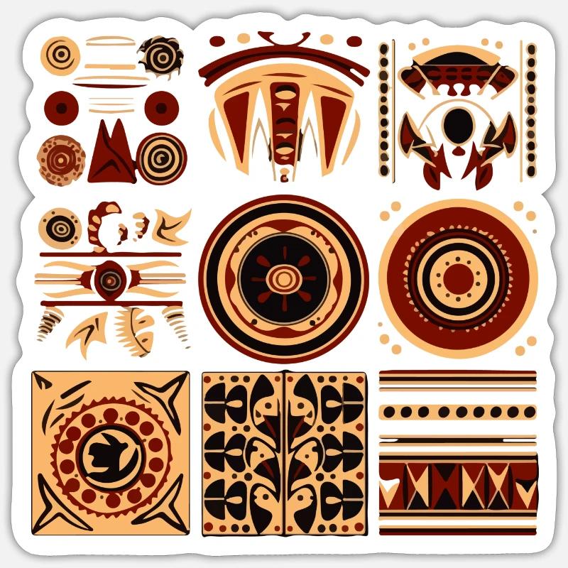 Sticker Größe S (10 x 10 cm) - 