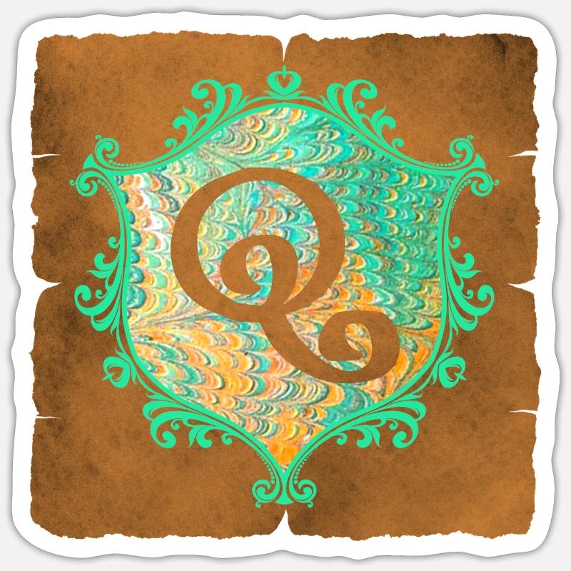 E 36 Q - Sticker taille S (10 x 10 cm) - blanc mat