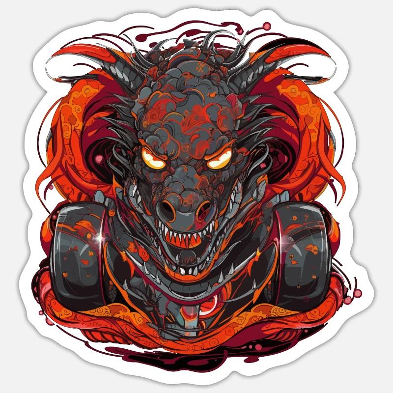 Sticker Größe S (10 x 10 cm) - 
