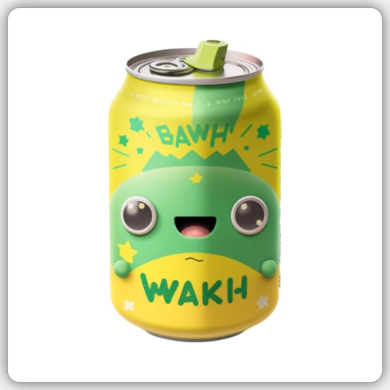 Randomly generated Soda - Sticker Größe S (10 x 10 cm) - Mattweiß