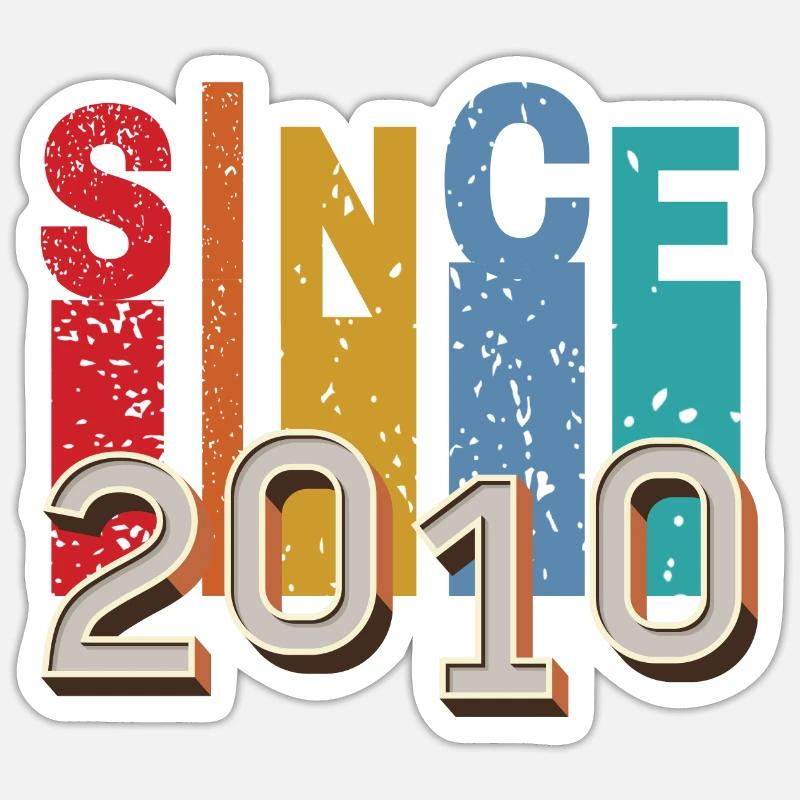 Sticker Größe S (10 x 10 cm) - 