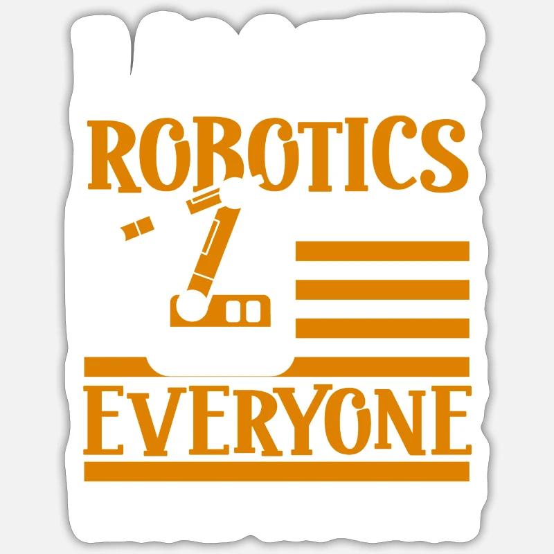 Machine Gear Engineer Technician Sticker size S (10 x 10 cm)