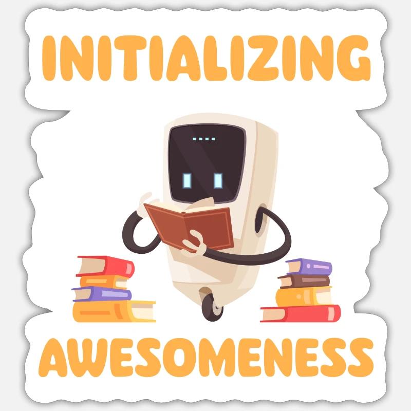 Machine Mechanics Combat Robot Sticker size S (10 x 10 cm)