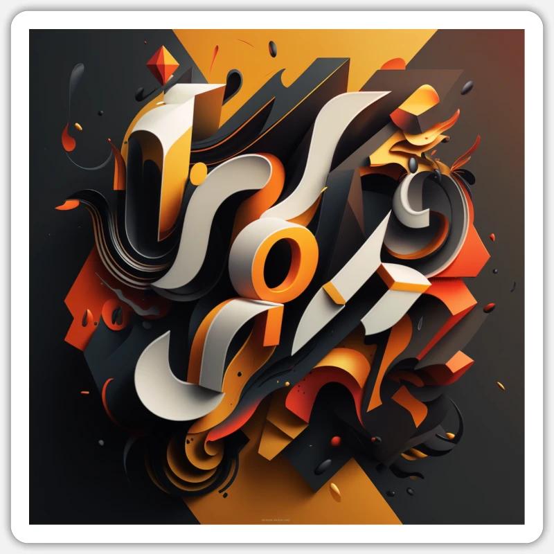Sticker Größe S (10 x 10 cm) - 