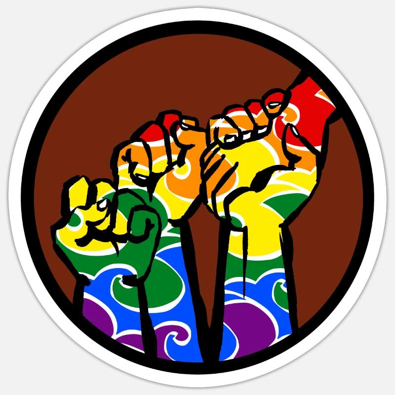 Sticker Größe S (10 x 10 cm) - 