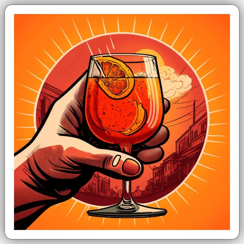 Sticker Größe S (10 x 10 cm) - 