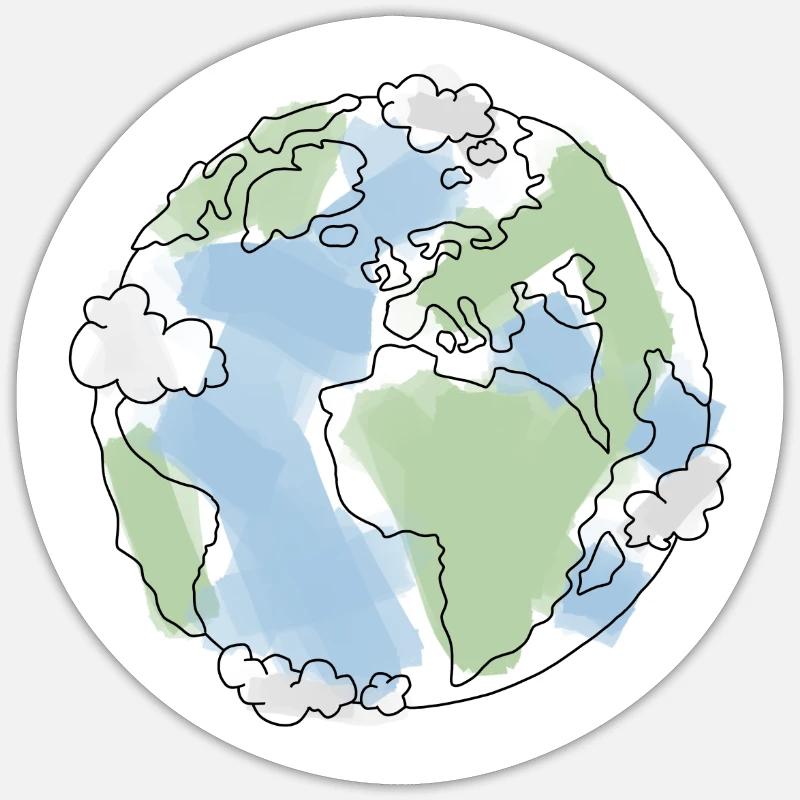 Sticker taille S (10 x 10 cm) - 