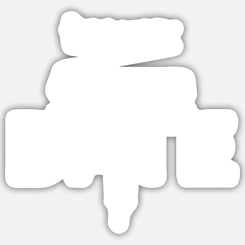 Sticker taille S (10 x 10 cm) - 