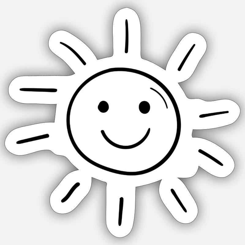 Sticker taille S (10 x 10 cm) - 