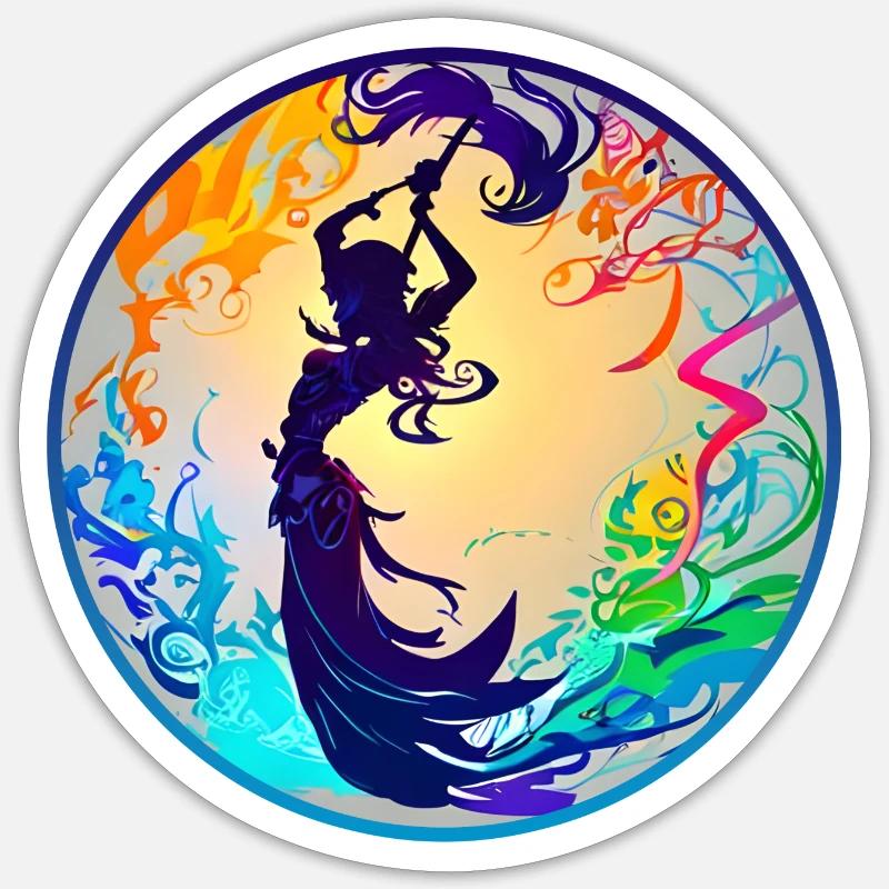 Sticker taille S (10 x 10 cm) - 