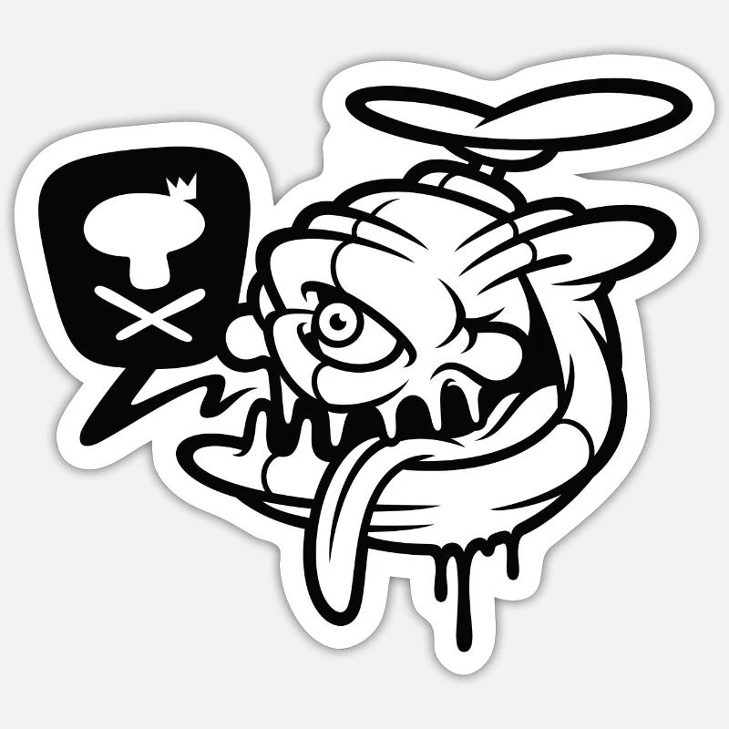 Sticker taille S (10 x 10 cm) - 