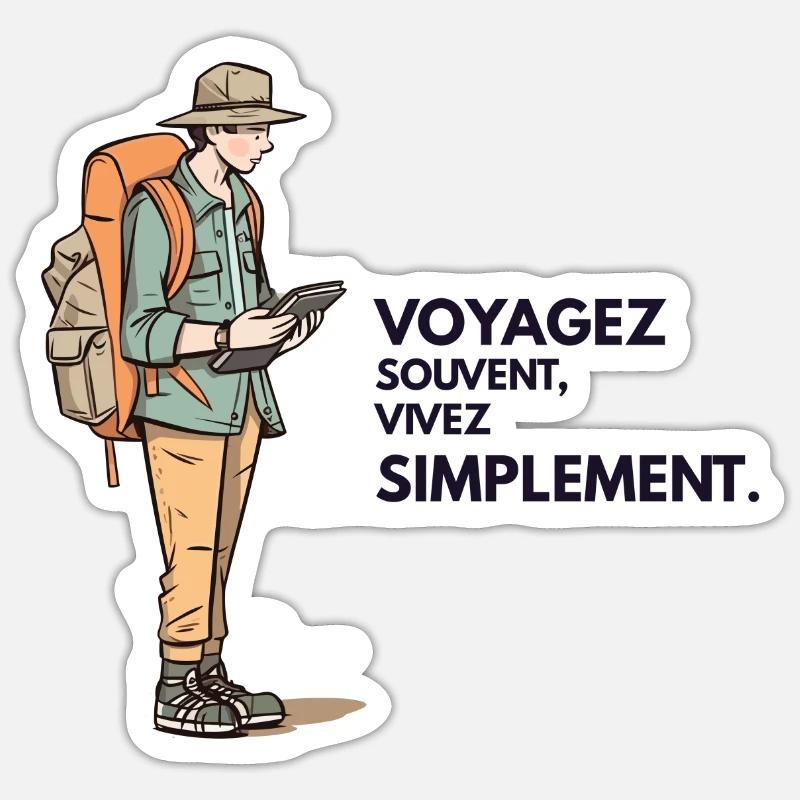 Sticker taille S (10 x 10 cm) - 