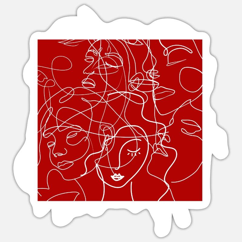 Sticker taille S (10 x 10 cm) - 