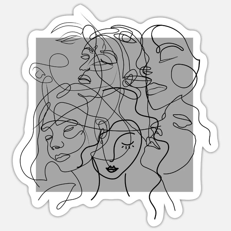 Sticker size S (10 x 10 cm) - 
