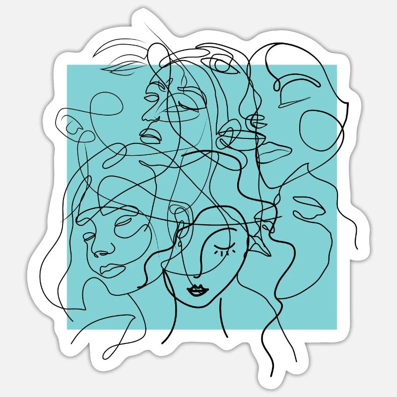Sticker size S (10 x 10 cm) - 