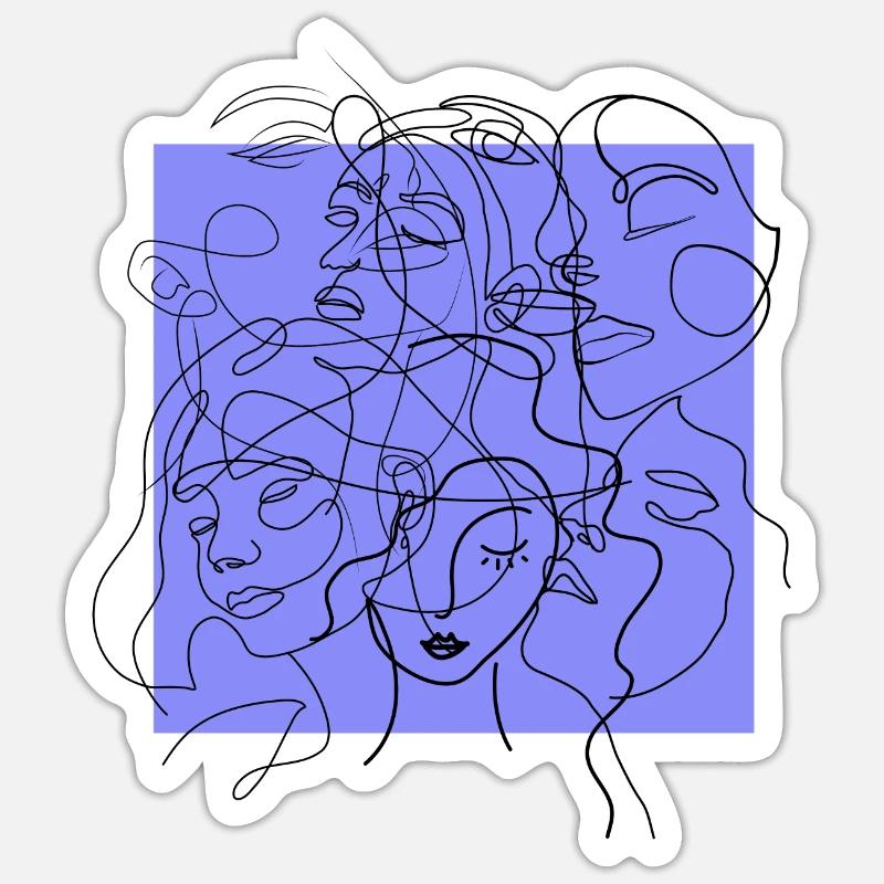 Sticker taille S (10 x 10 cm) - 