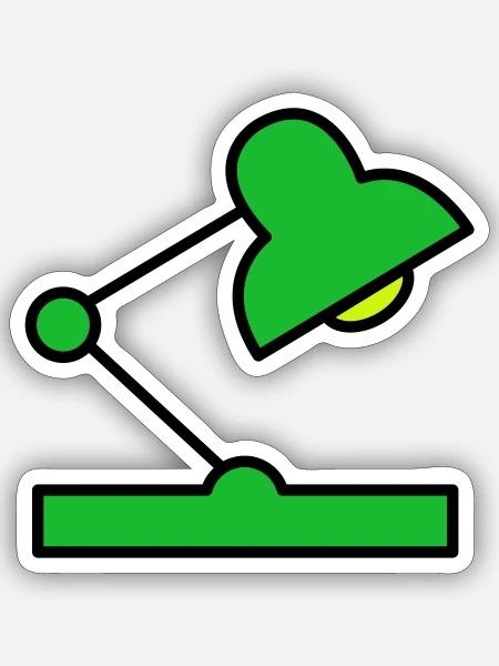 - Sticker size S (10 x 10 cm) - white matte