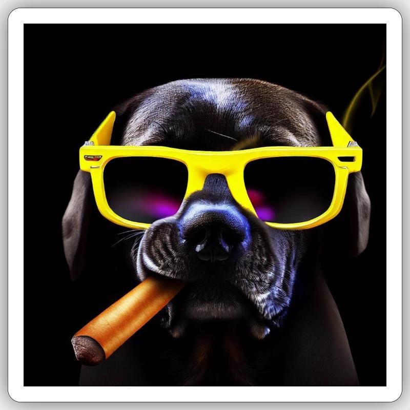 Sticker Größe S (10 x 10 cm) - 