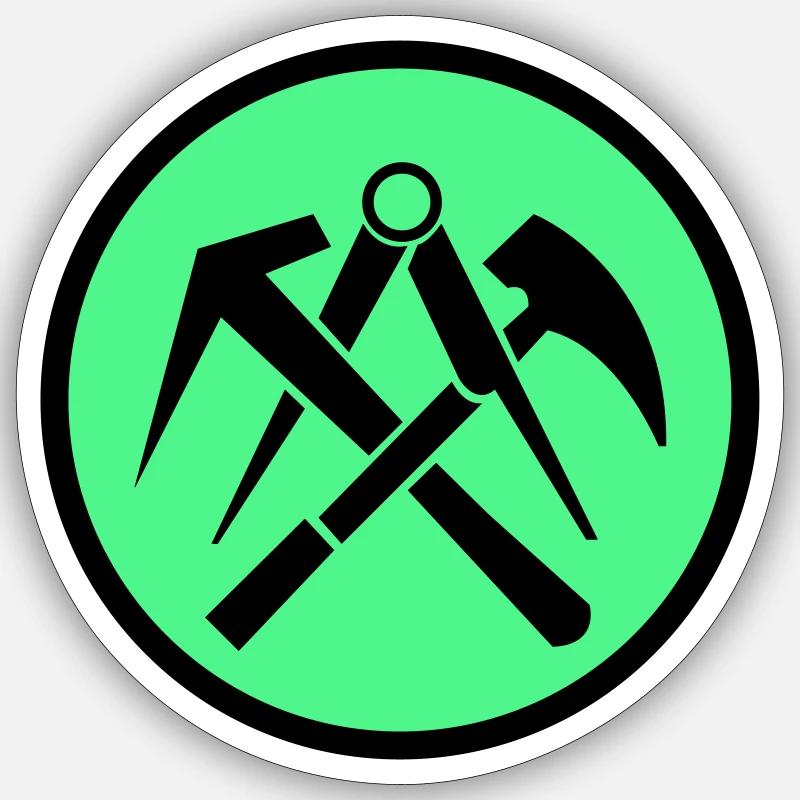 Sticker Größe S (10 x 10 cm) - 