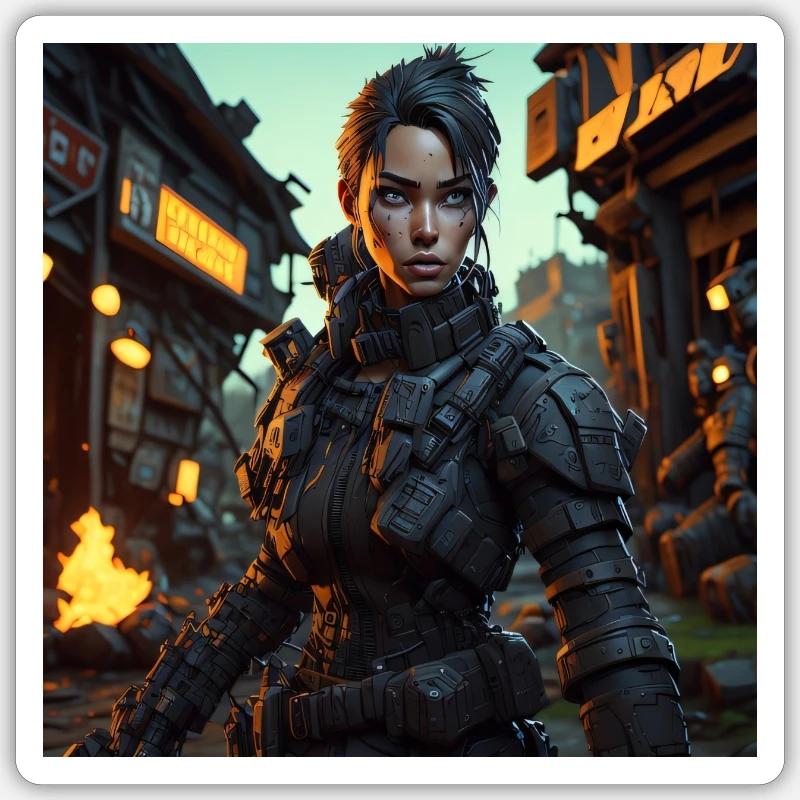 Sticker taille S (10 x 10 cm) - 