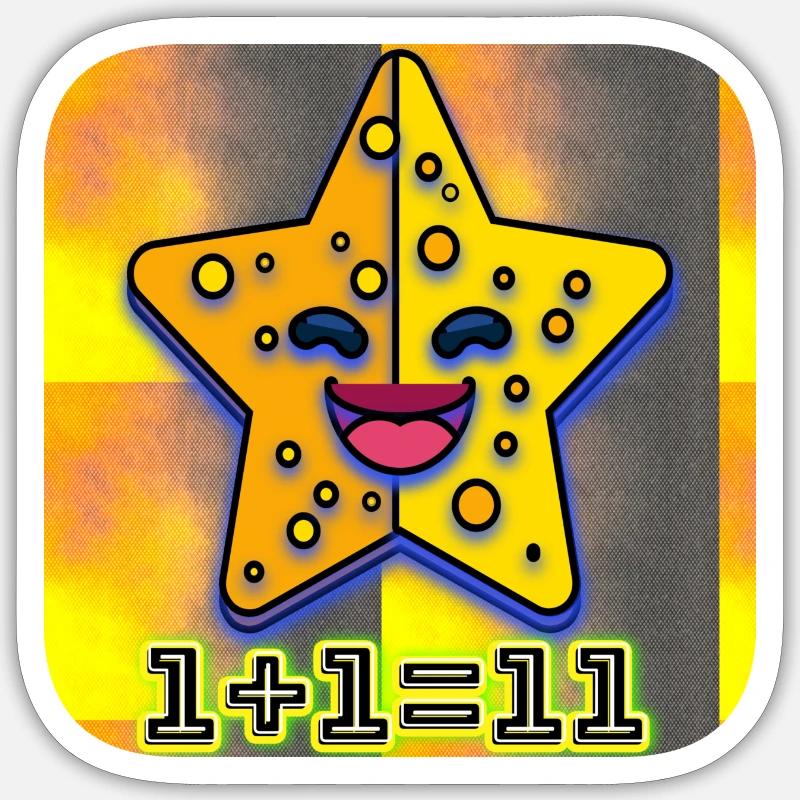 Sticker Größe S (10 x 10 cm) - 