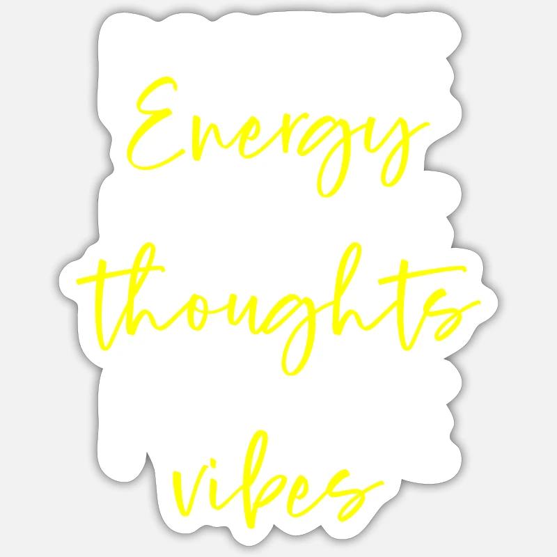 Positiv Eigenliebe Selbstbewusstsein - Sticker Größe S (10 x 10 cm) - Mattweiß