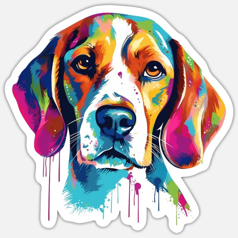 Sticker Größe S (10 x 10 cm) - 