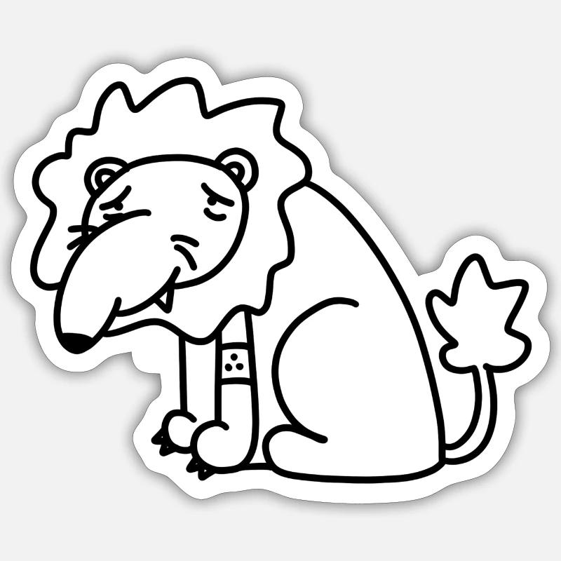 Sticker Größe S (10 x 10 cm) - 