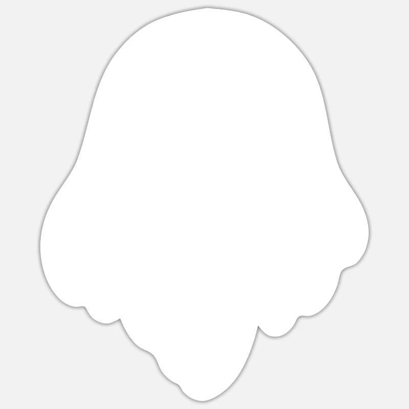 Ghost Ghosts Witching Hour Halloween Sticker size S (10 x 10 cm)