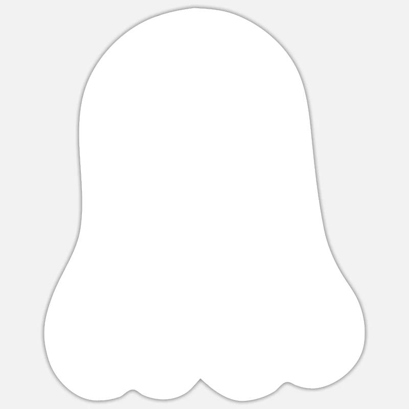 Ghost Ghosts Witching Hour Halloween Sticker size S (10 x 10 cm)