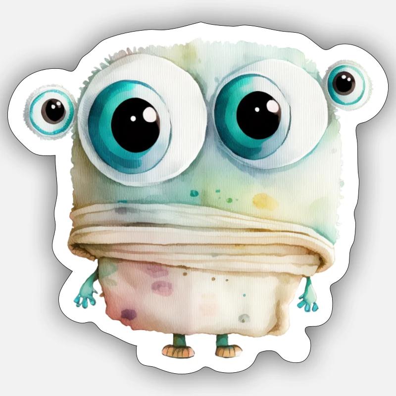 Sticker størrelse S (10 x 10 cm) - 