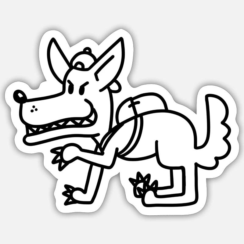 Sticker taille S (10 x 10 cm) - 