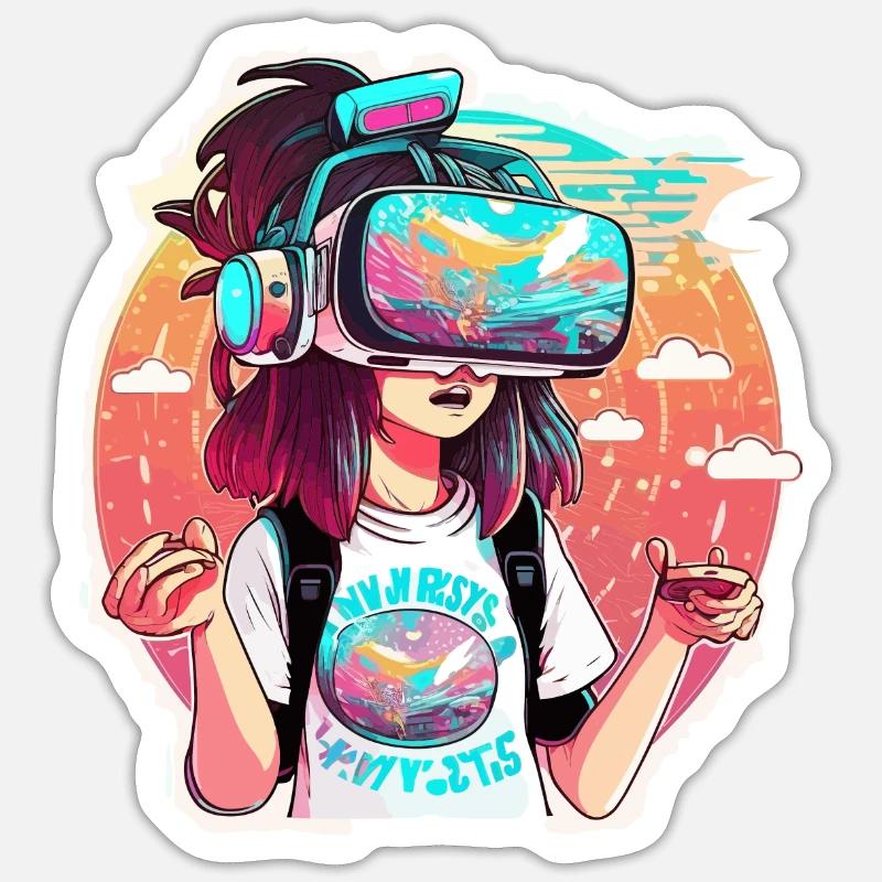 Sticker taille S (10 x 10 cm) - 